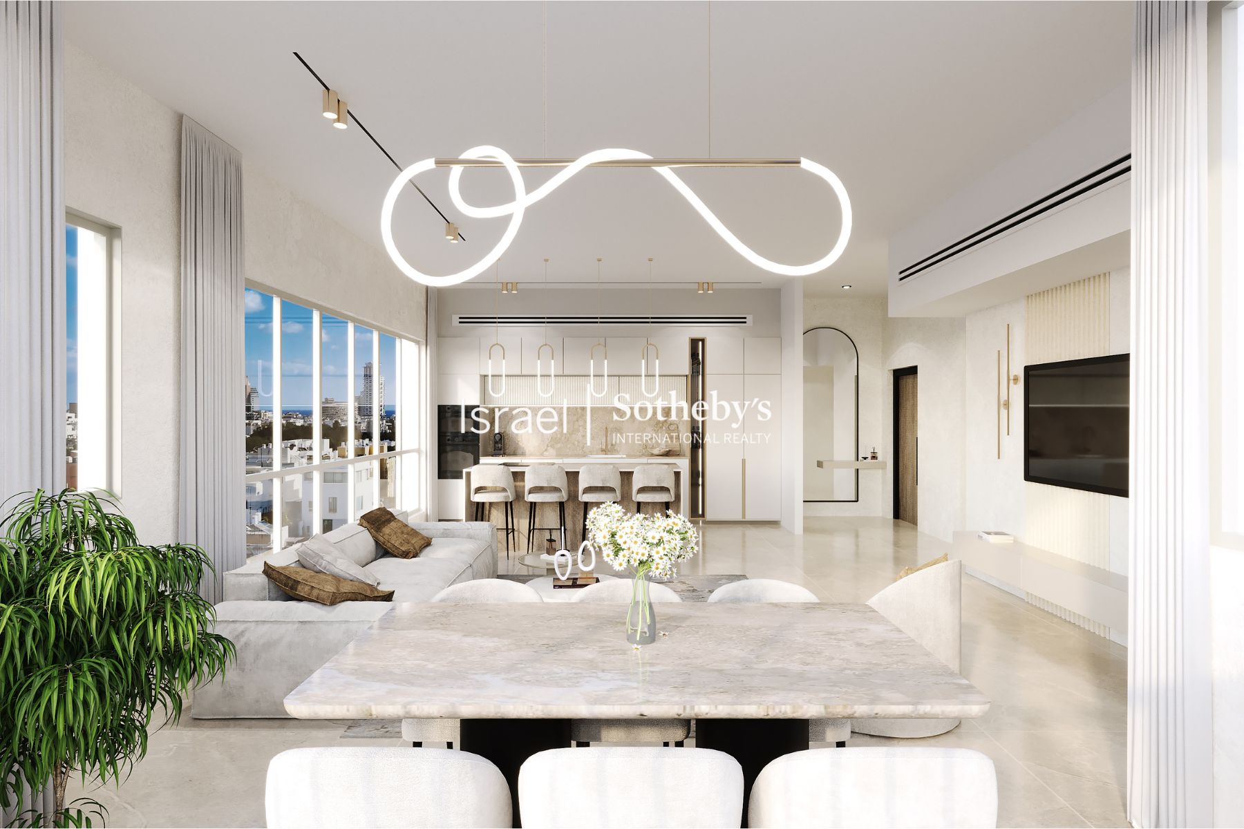 Rashi Gate Project: 3-bedroom Apartment with a Balcony