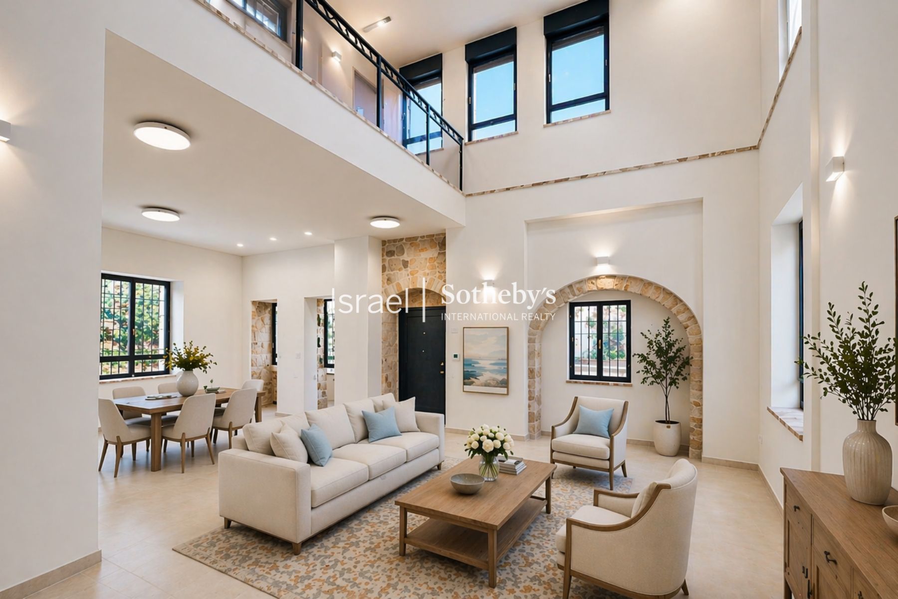 Historic 4-Story Villa in Jerusalem’s German Colony