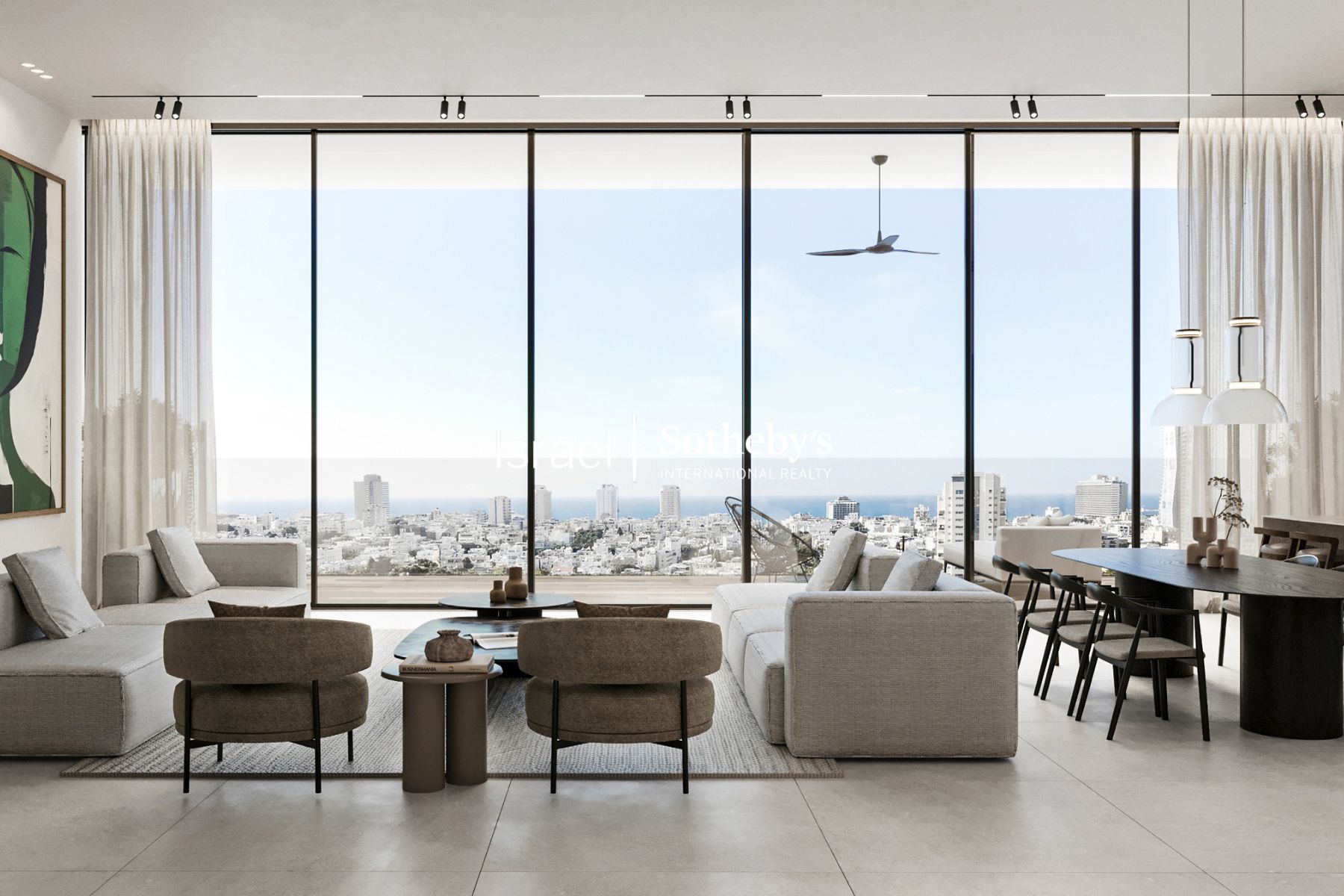 Exquisite Penthouse Living in Tel Aviv’s Prestigious H-Infinity Tower