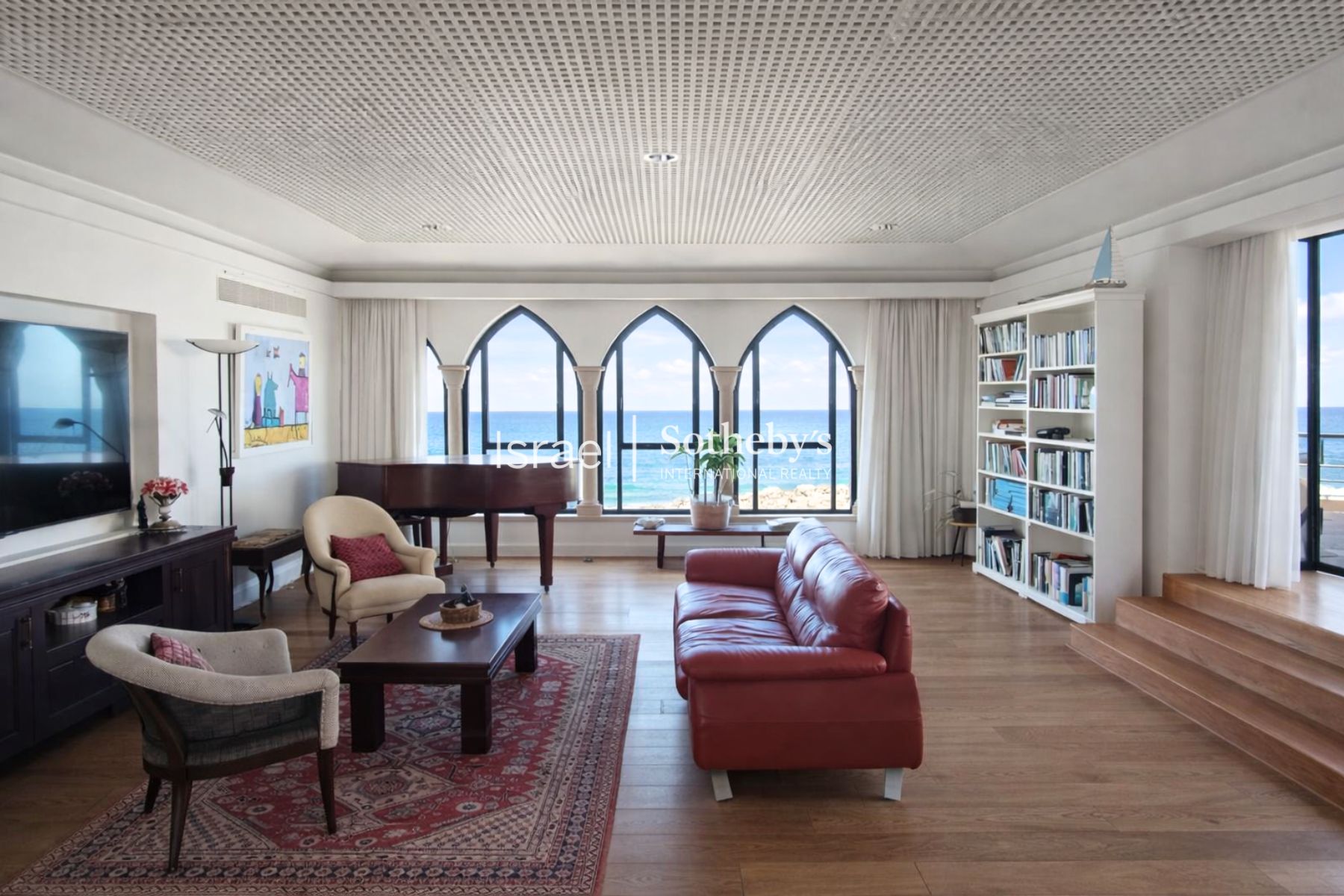 Seafront Furnished Mini Penthouse for Rent | Jaffa Port