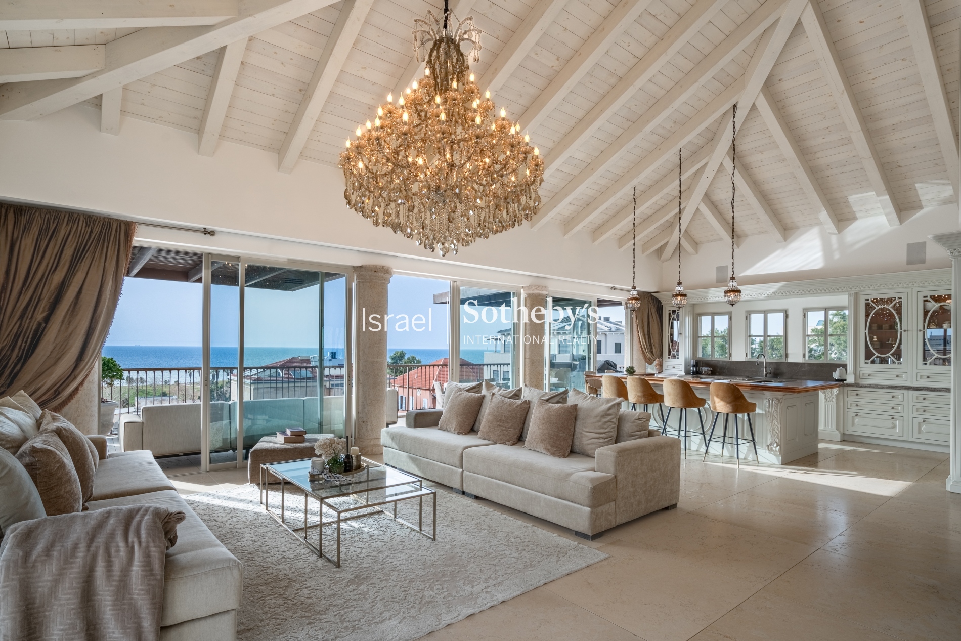 Refined Seaview Penthouse for Rent in Jaffa