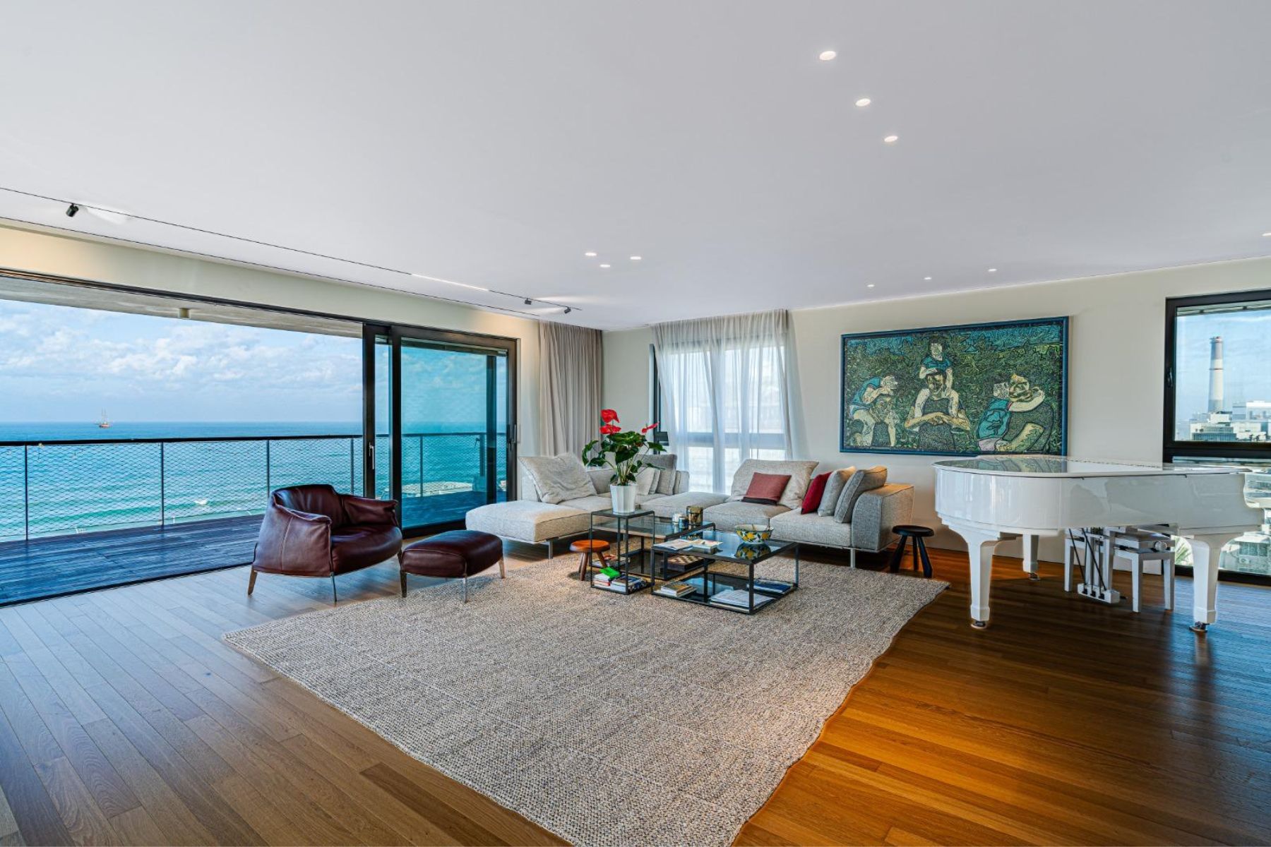 Sea View Designer Mini Penthouse by Metzizim Beach